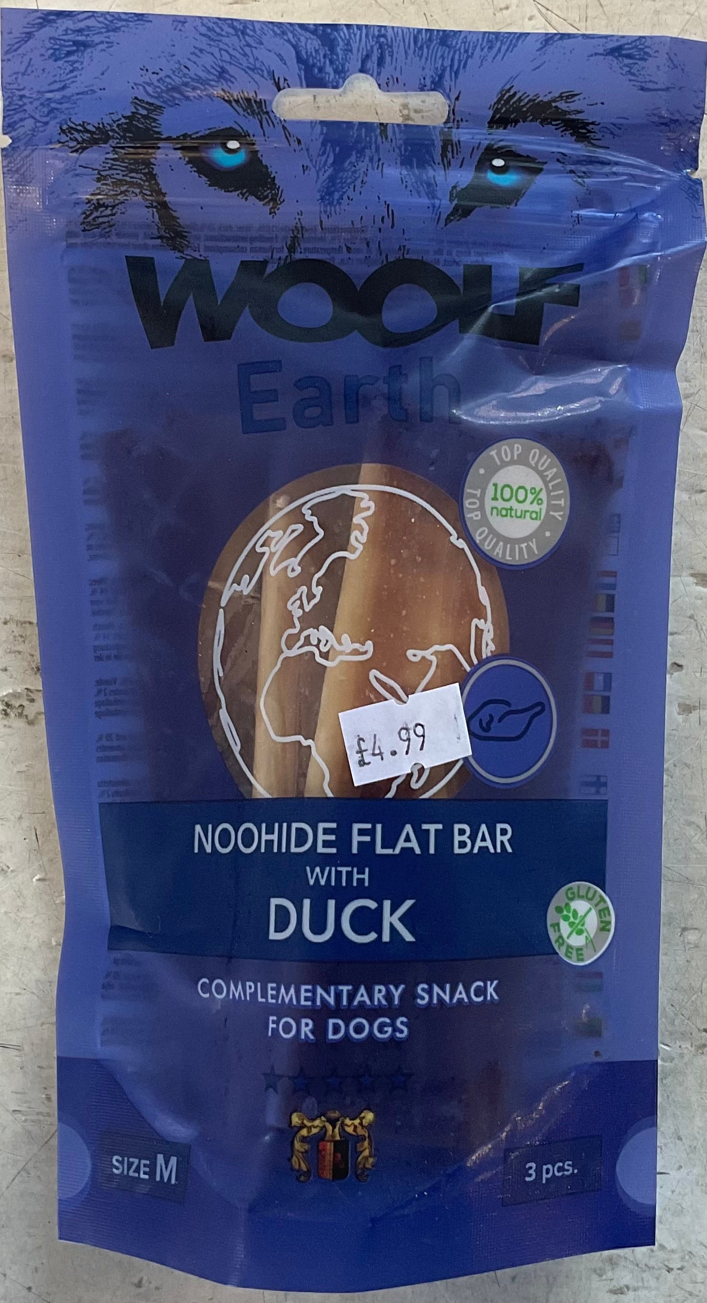 Woolf NooHide Flat Bar With Duck