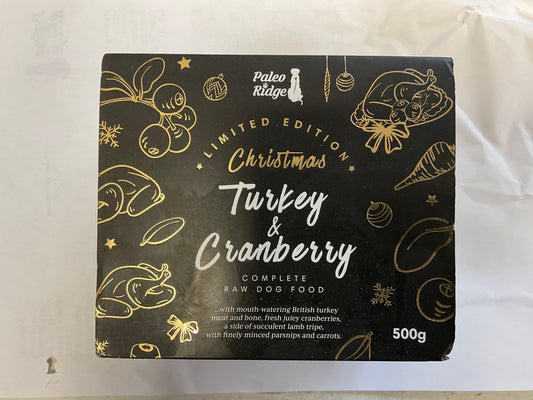 Paleo Christmas Turkey & Cranberry 500g